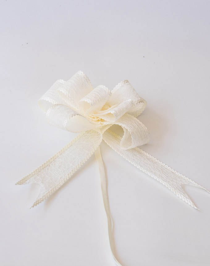 פפיון משיכה סרט קוקוס - קרם