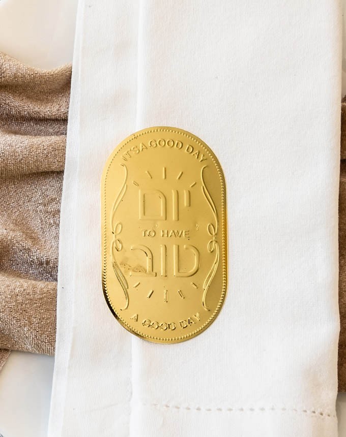 חבק קליפס GOOD DAY - זהב