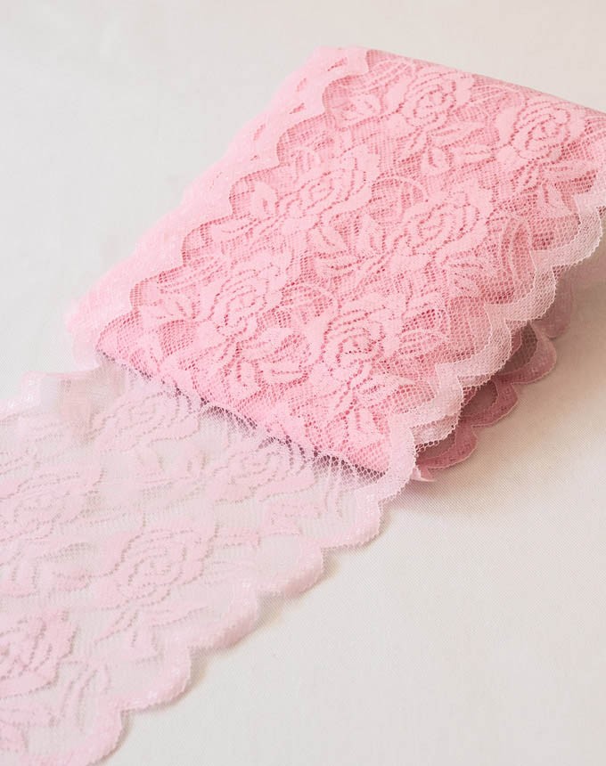 רנר תחרה 15 ס"מ - ורוד