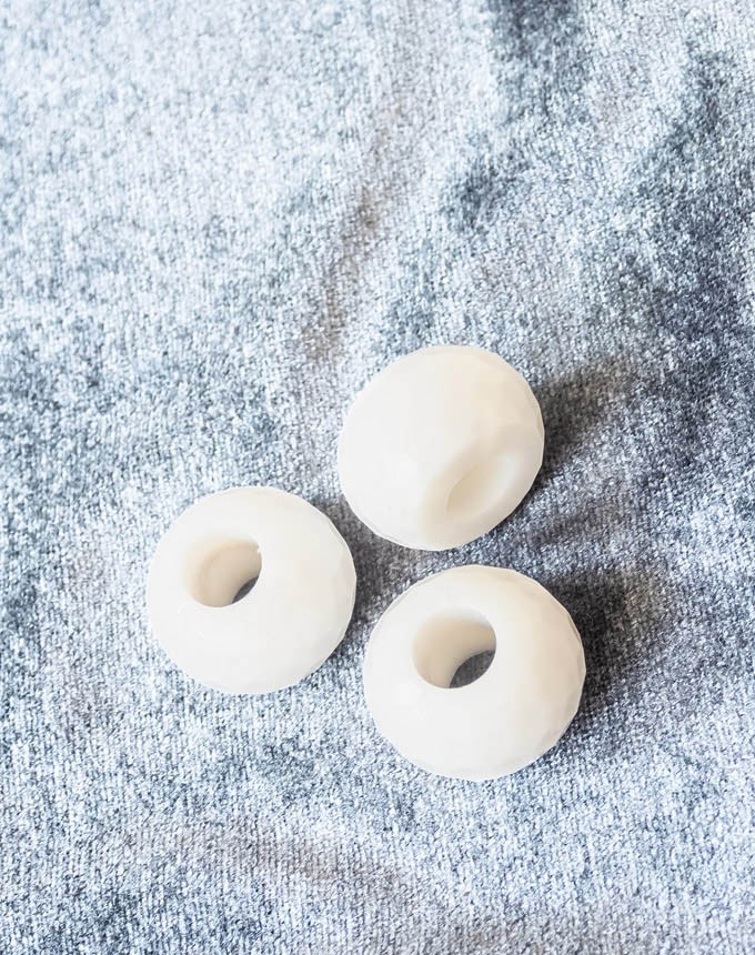 חישוק קריסטל - לבן פאייט