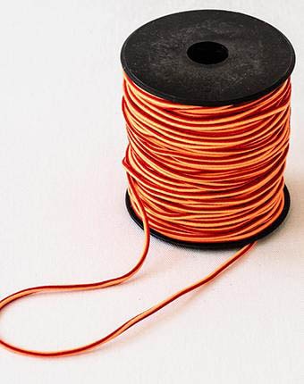 גומי 2 צבעים - כתום צהוב