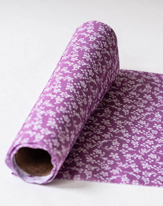 רנר פרחים בנדנה - לילה