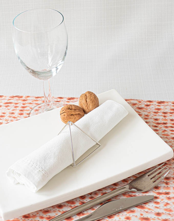 חבק  פירמידה - כסף