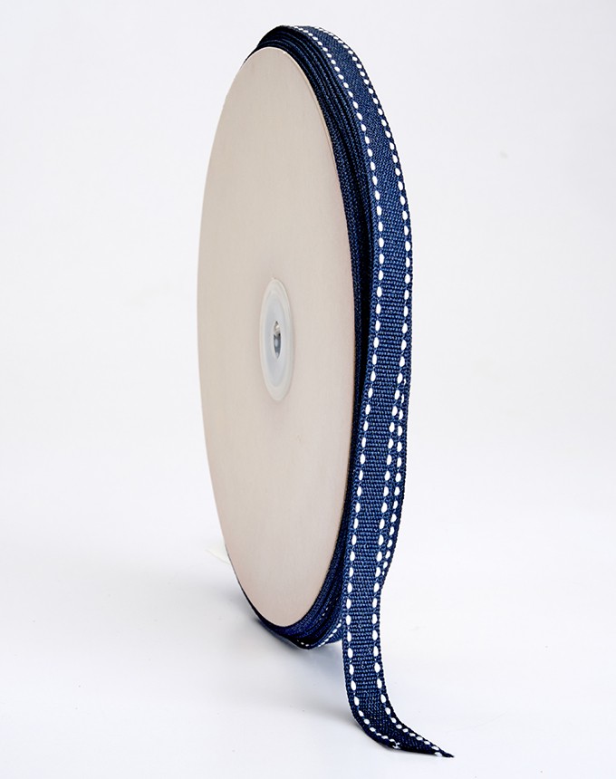 תפר כפול - כחול כהה