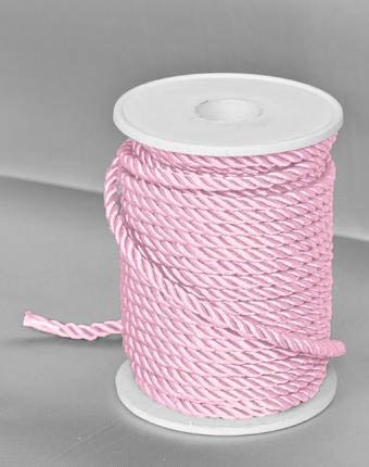 שרוך מגולגל 5 מ"מ - ורוד