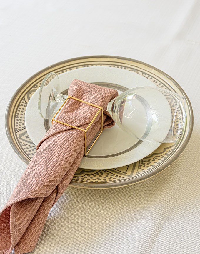 חבק קוביה - זהב