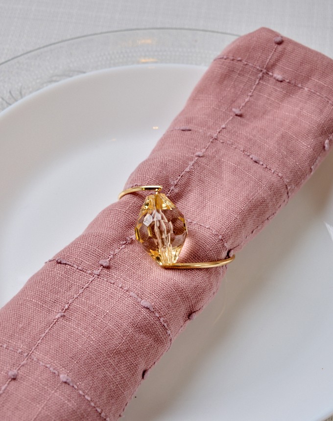 חבק יהלום מסובב אליפסה - זהב