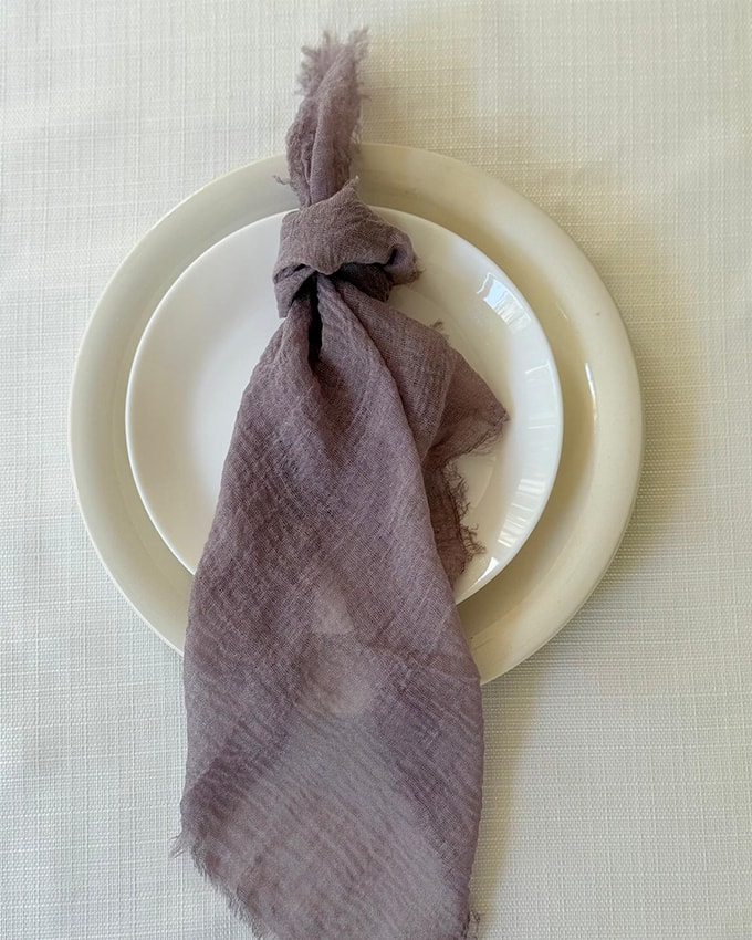 מפיות פרנז - סגול מעושן