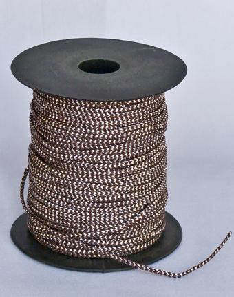 שרוך לורקס משולב - חום כהה