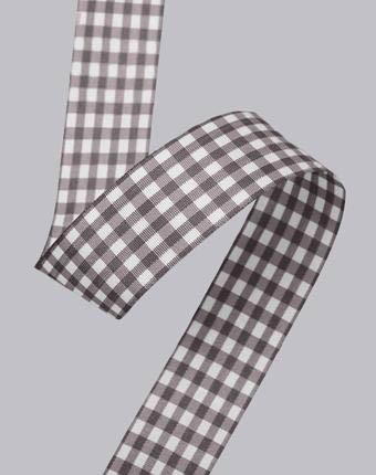 משבצות קטנות - חום כהה