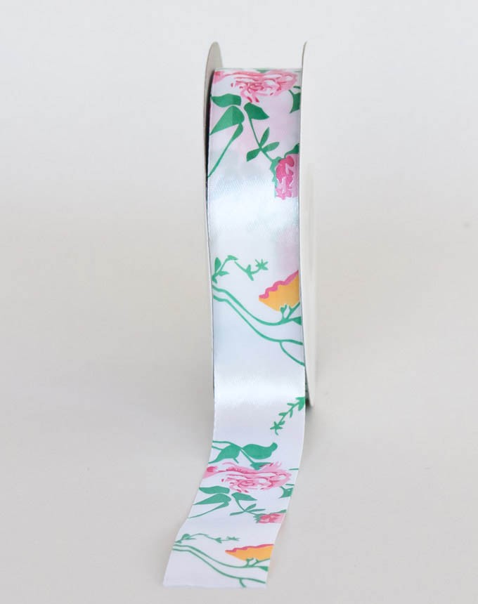 פרחים 25 מ"מ - פרח רקע לבן