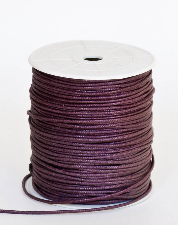 שרוך מצופה - חום כהה