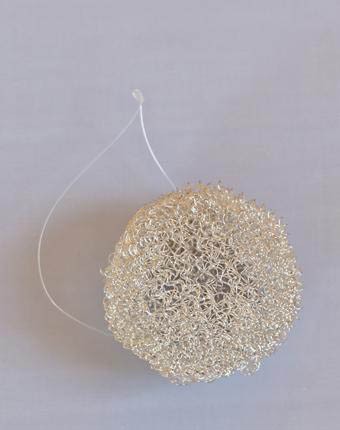 כדור מתכת - כסף