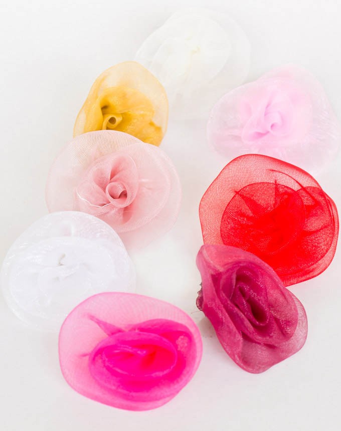 פרחי אורגנזה