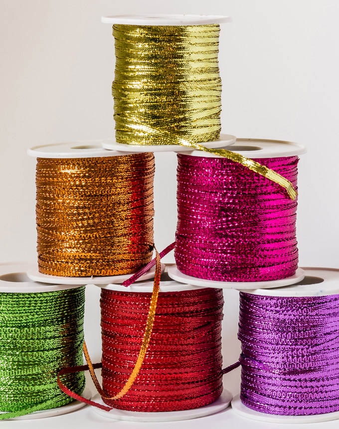 שרוך לורקס שטוח ציבעוני