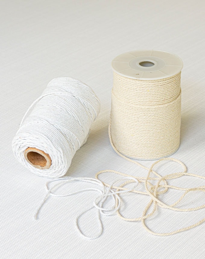 שרוך כותנה 2 מ"מ