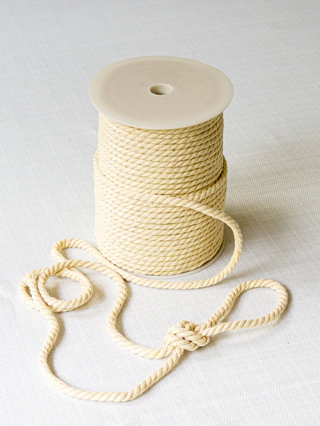 שרוך כותנה 5 מ"מ