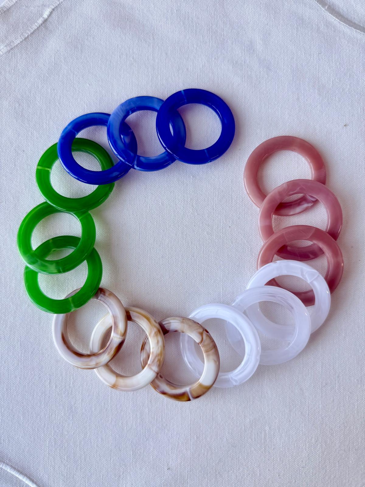 חבק טבעת דמוי שיש