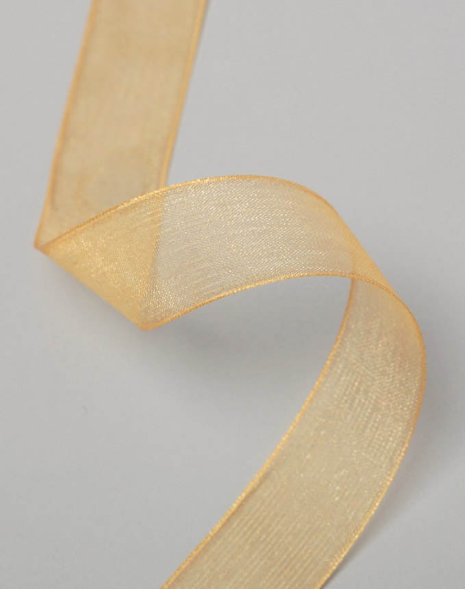 אורגנזה חלק - קרם כהה