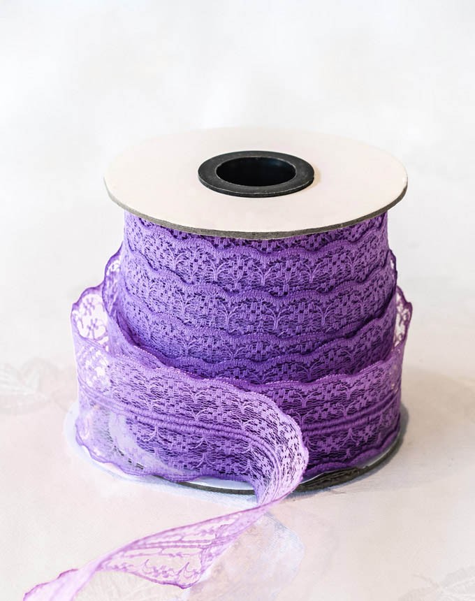 תחרה 40מ - סגול