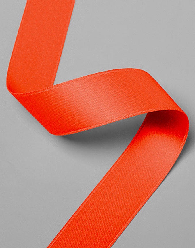 סטן חלק - כתום זוהר 38