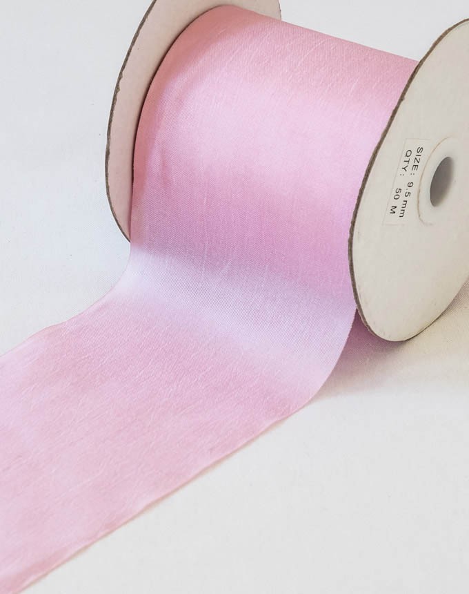 סטן משי פראי - ורוד בייבי