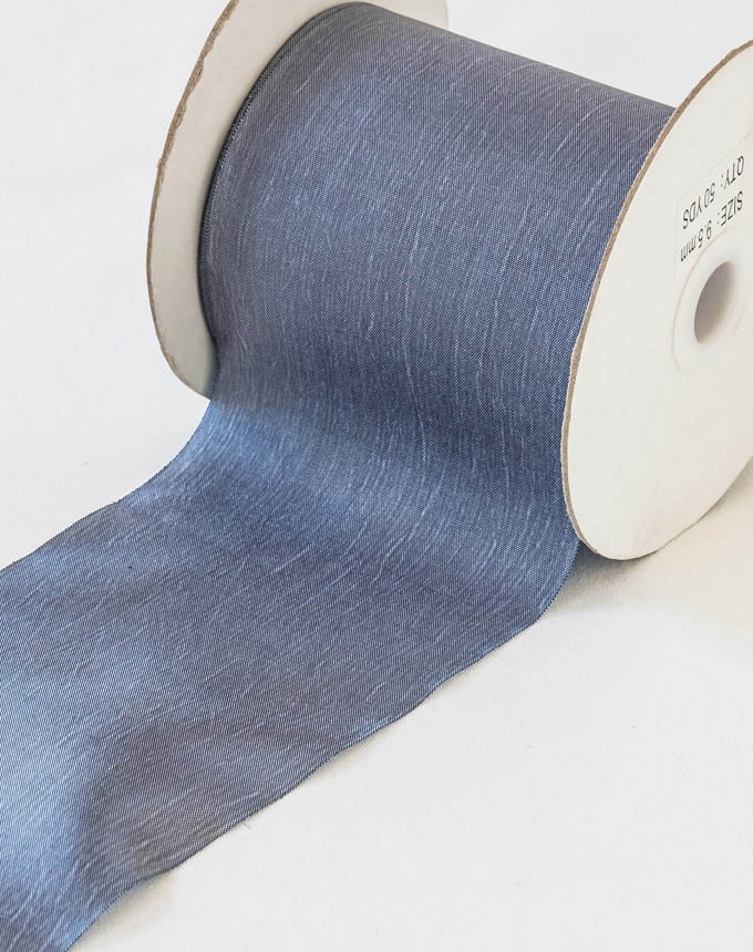 סטן משי פראי - אפור