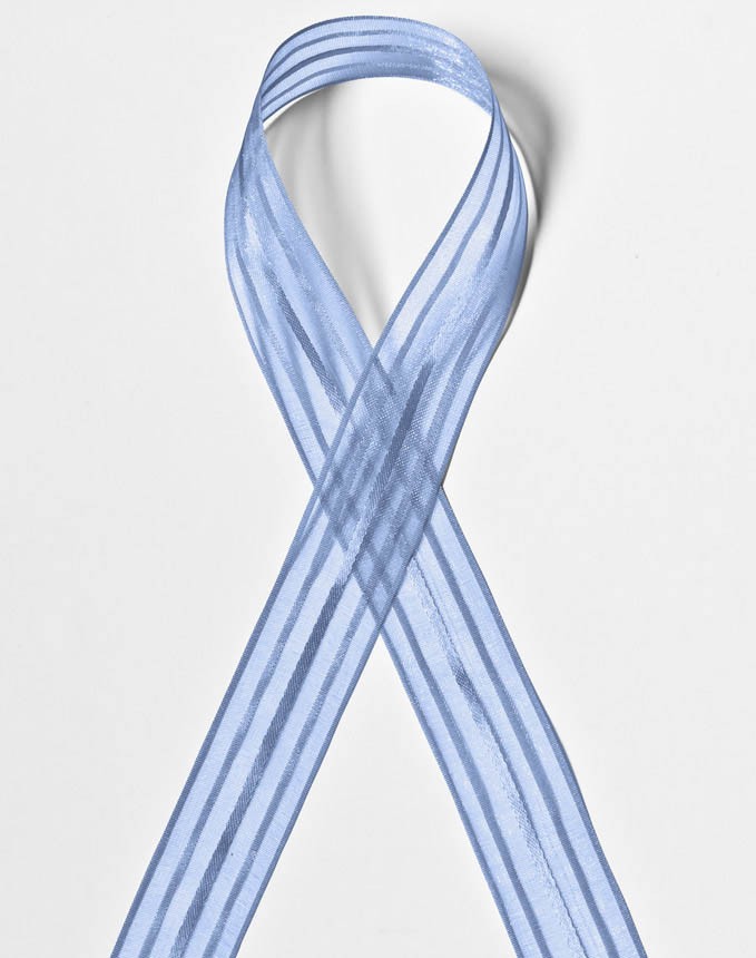 אורגנזה פסים - נחושת