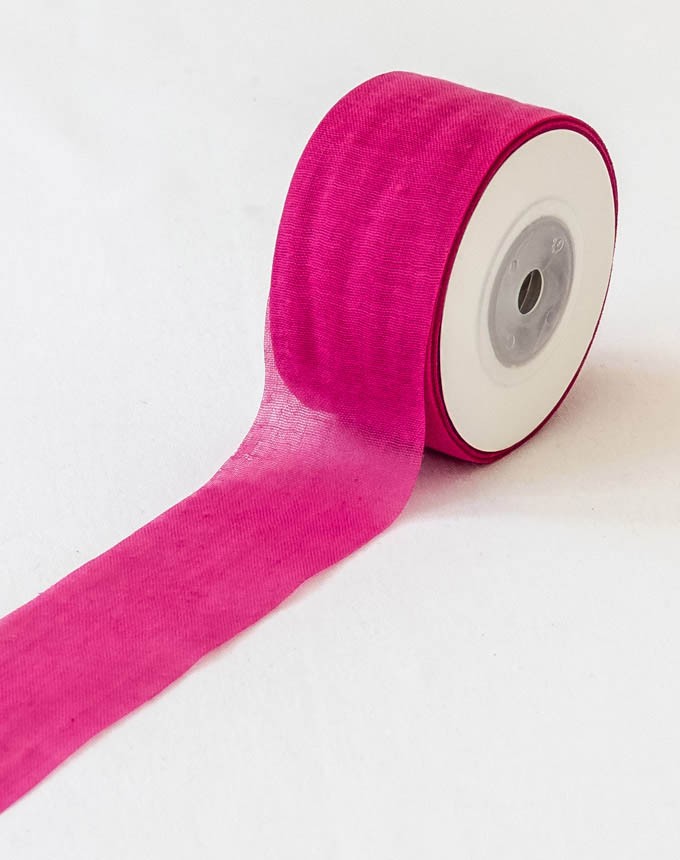 סרט כותנה שויצרית - פוקסיה