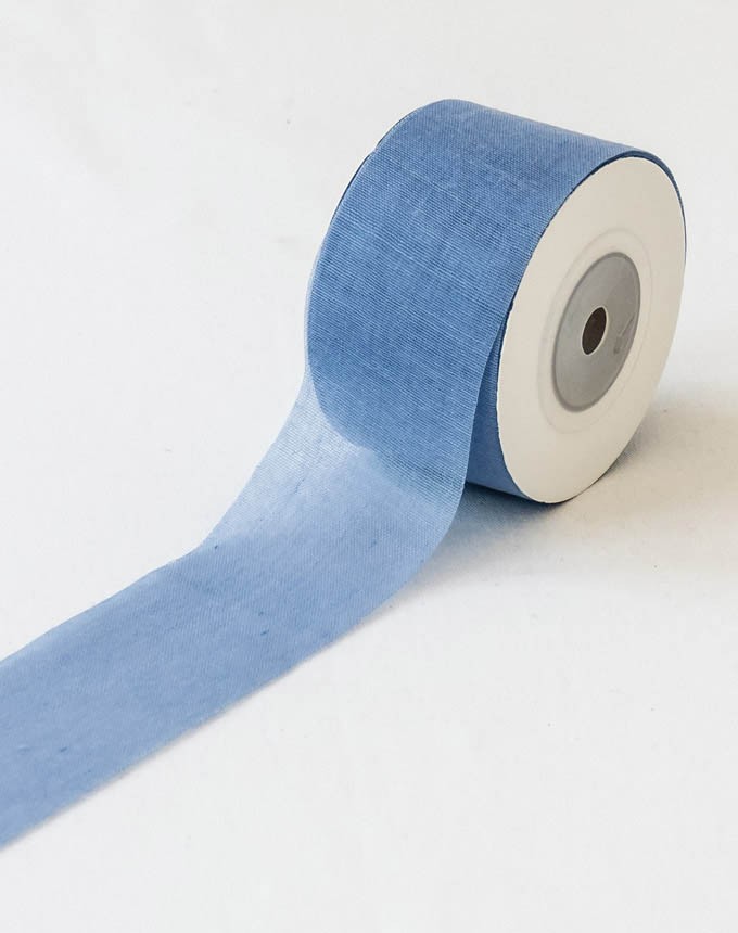 סרט כותנה שויצרית - תכלת