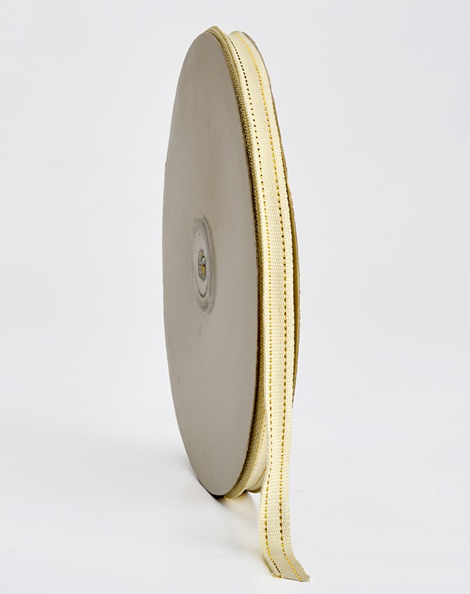 תפר כפול - קרם + זהב