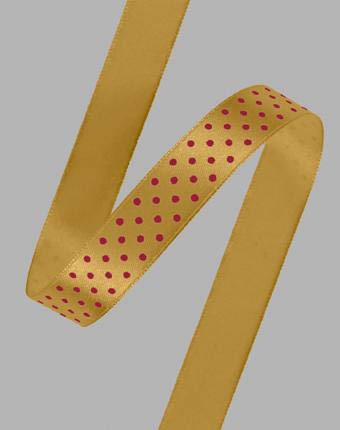 סטן נקודות - זהב נק' אדומות