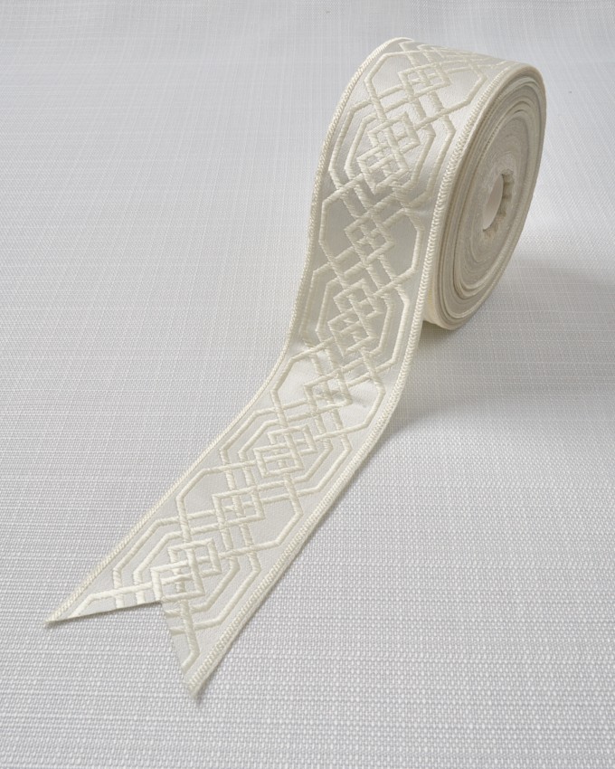 סרט זקארד 6 ס״מ - שמנת בהיר