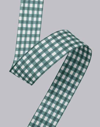 משבצות קטנות - ירוק בקבוק