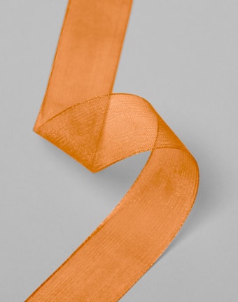 אורגנזה חלק - כתום