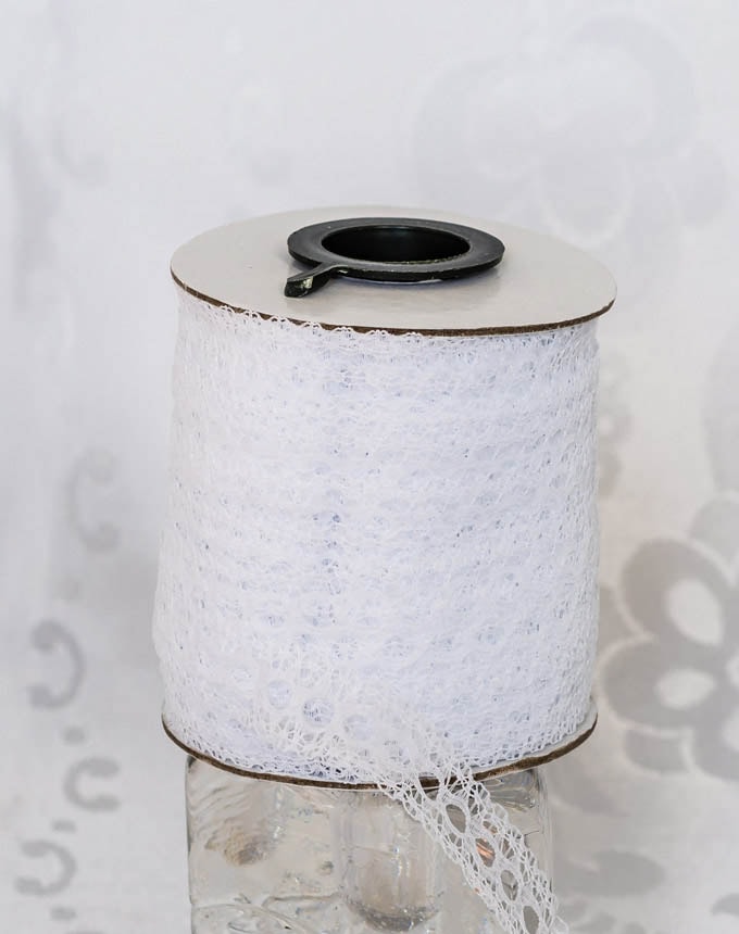 תחרה צרה - לבן