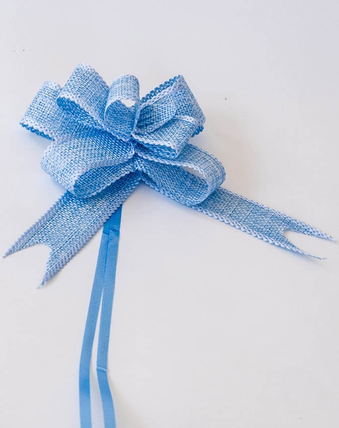 פפיון משיכה יוטה - תכלת