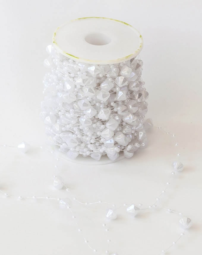 יהלום יצוק - לבן