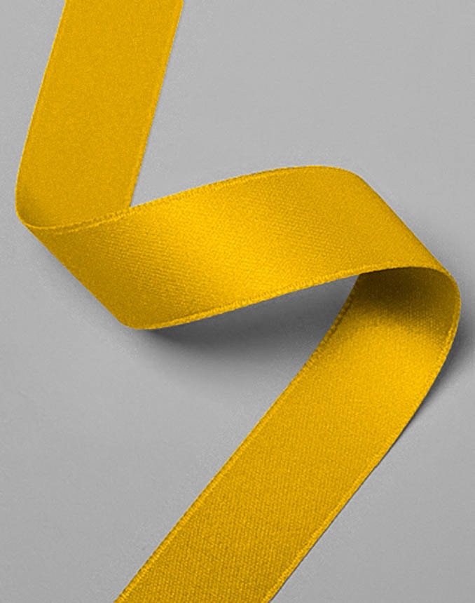 סטן חלק - צהוב כהה 39