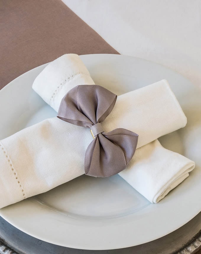 פפיון ריבס + גומי - אפור