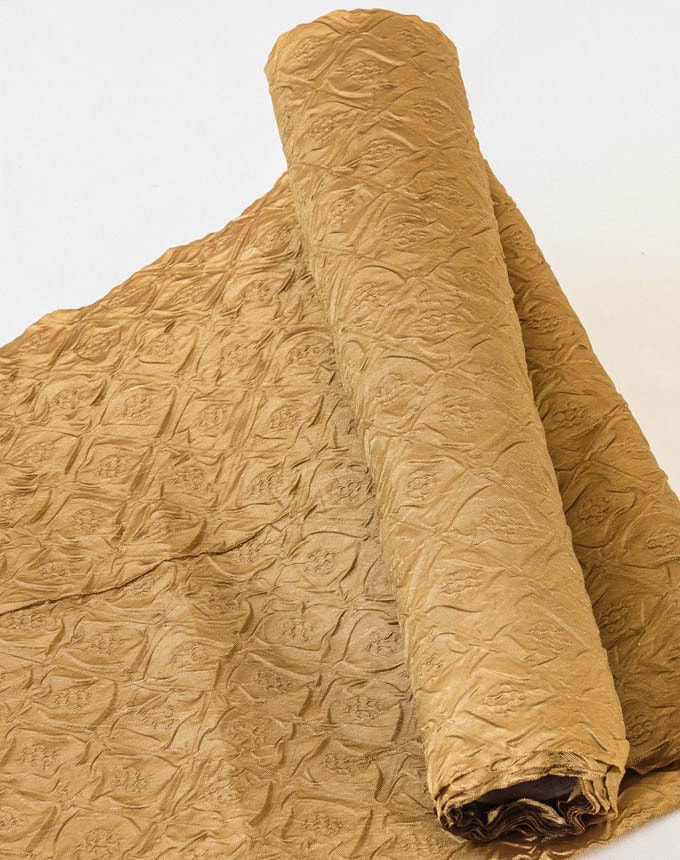 רנר משי רקוע - זהב כהה