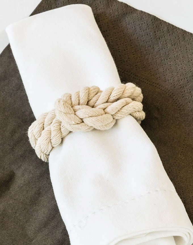 חבק קשר שטוח - כותנה גולמי