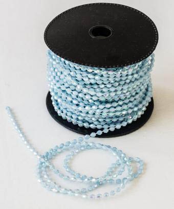 סט תכלת - יהלום 4 ממ תכלת 30 יארד