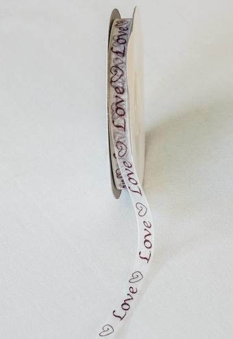 סט שולחן מתוק - סרט אורגנזה מודפס 9ממ 50 יארד