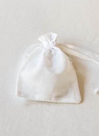 סט שולחן מתוק - שקית כותנה 8 על 10סמ 12יח