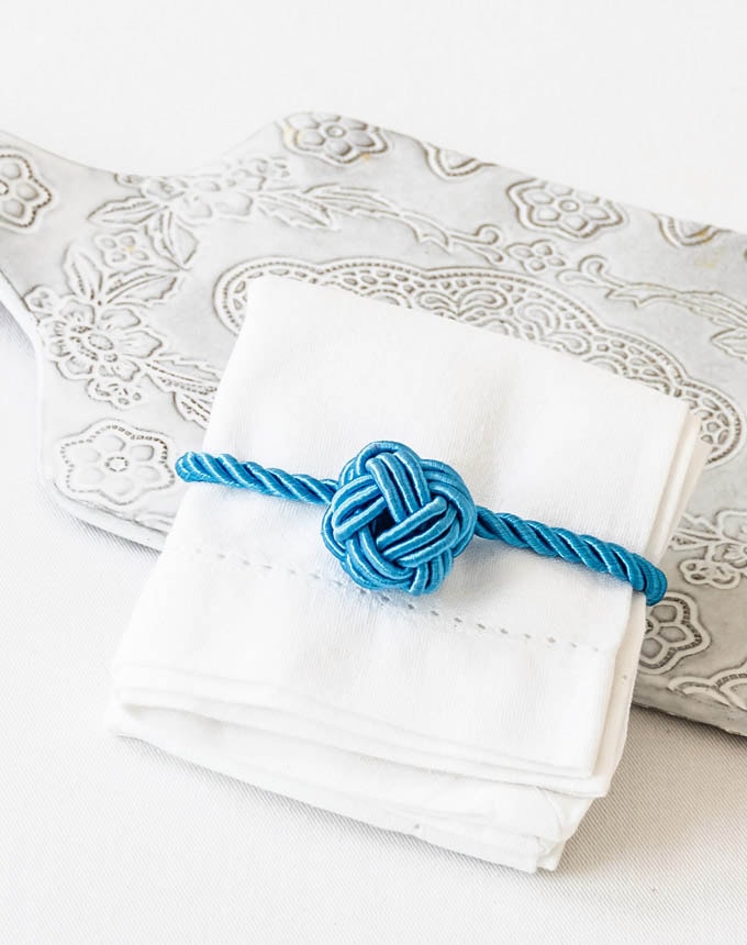 ראש טורקי לולאה - תכלת כהה