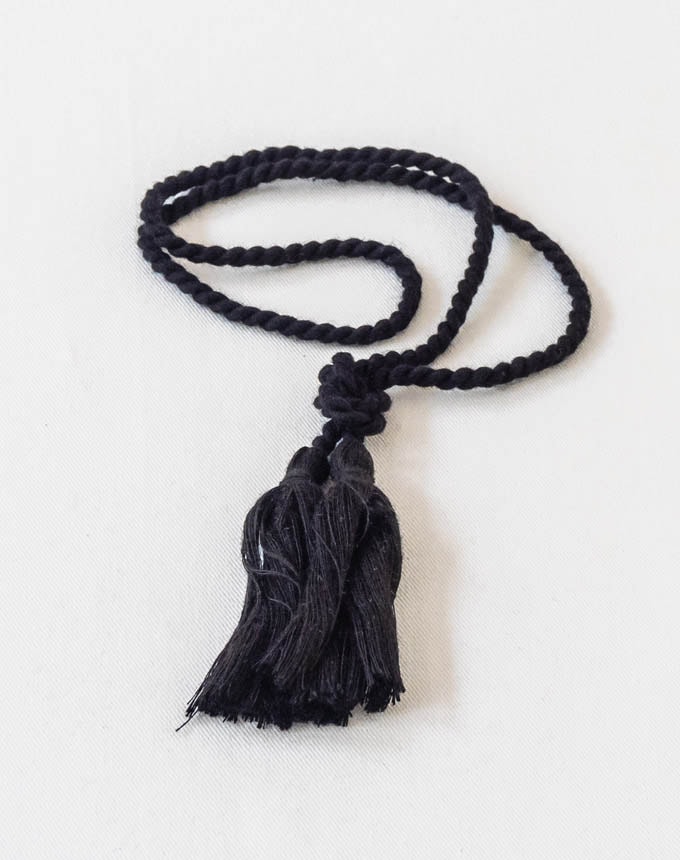 גדיל כותנה - שחור