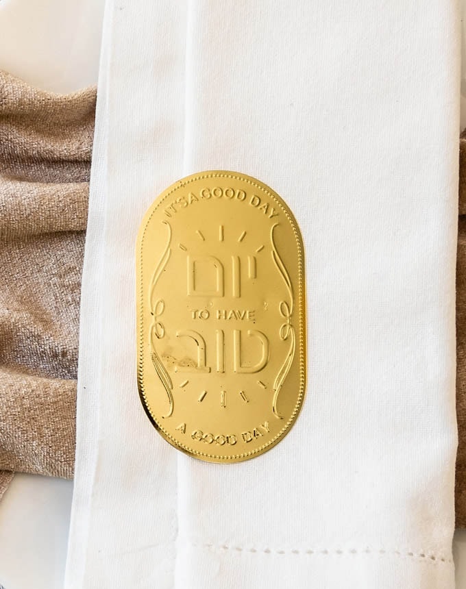 חבק קליפס GOOD DAY - זהב