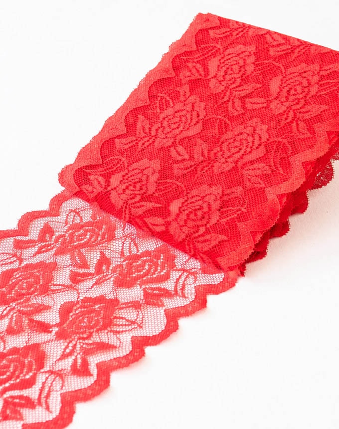 רנר תחרה 15 ס"מ - אדום