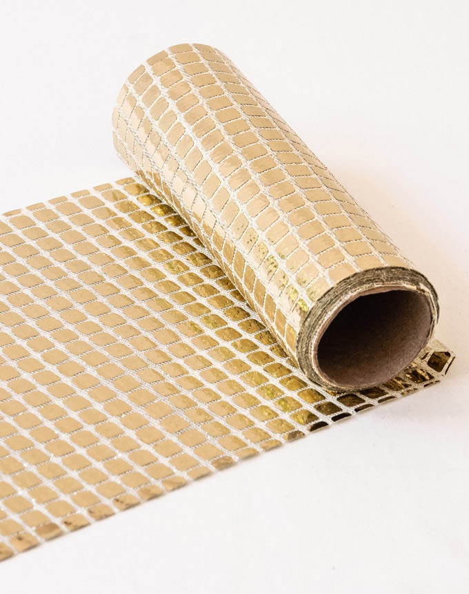 רנר פייטים מרובעים - זהב